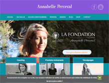 Tablet Screenshot of annabelleperceval.com